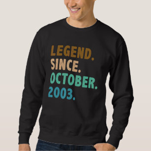 19 jaar oude legering sinds oktober 2003 19e geboo trui