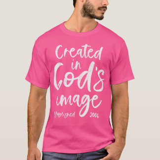 19-jarige Christelijke Jezus en God 2006 19e Geboo T-shirt