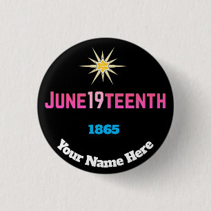 19 juni ronde button 3,2 cm
