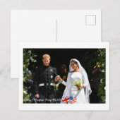 19 mei 2018: Toen Harry trouwde met Meghan Briefkaart (Voorkant / Achterkant)