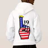 19 : Sweat - shirt à capuche du garçon (Dos)