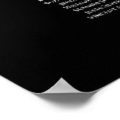 19 Tableau Élégant Mariage noir (Coin)