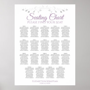 19 Tableau Lavande sur le Mariage blanc