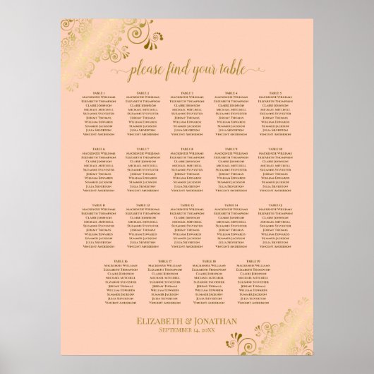 19 Tableau Poche de corail et Mariage d'or Tableau (Devant)
