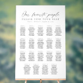 19 Tables Plan de table des personnes préférées en (Neutre)