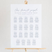 19 Tafels Onze Favoriete Mensen Zittinglijst Poster