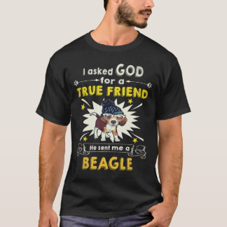 19 Vroeg God - Ware Vriend - Een Beagle T-shirt