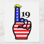 19: Wijnetiketten Wijn Etiket (Enkel label)