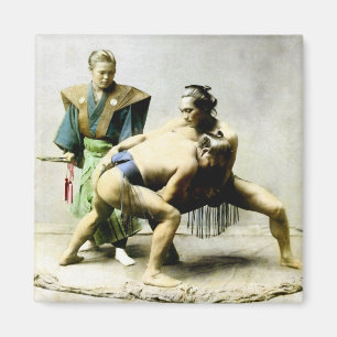 19de C. Japanse woestenaars Magneet