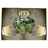 19e,8e Bronzen Foto Jubileum Claddaugh Groot Cadeauzakje (Achterkant)