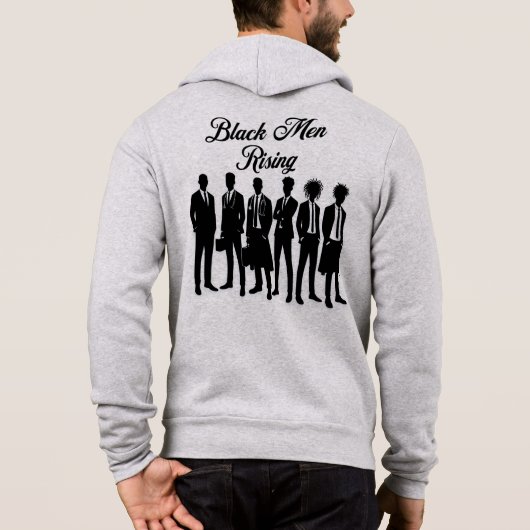 19e Afro-Amerikaans Man van uitmuntendheid Hoodie (Achterkant)