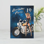 19e anniversaire Invitation (Debout devant)