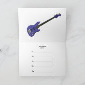 19e anniversaire invitation avec un groupe de fill (Intérieur)