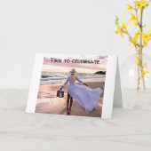 **19e ANNIVERSAIRE** TEMPS DE CÉLÉBRER LA Carte "V (Fleur jaune)