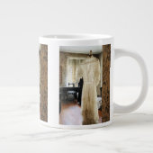 19e eeuw bruiloft jumbo beker (Rechts)