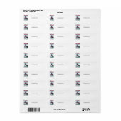19e eeuw Chase Paardendekens Etiket (Full Sheet)