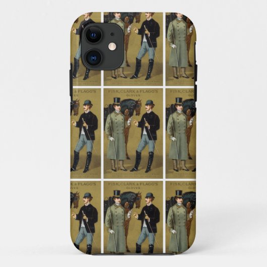 19e eeuw  Mannen Case-Mate iPhone Case (Achterkant)