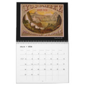 19e eeuw Tabakslabels Kalender (Mar 2026)