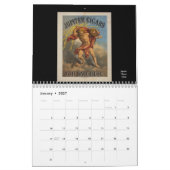  19e eeuw Tabakslabels Kalender (Jan 2027)
