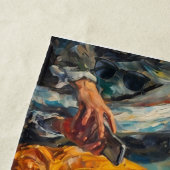 19e-eeuwse mensen gebruiken smartphones strandlaken (In situ)