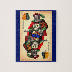 19e - eeuwse tarotkaart nr . legpuzzel