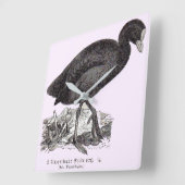 19e-eeuwse weekblad vierkante klok (Hoek)