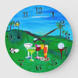 19e-gat golfklok vanaf mijn kunst grote klok
