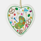 19e gehoorzang keramisch ornament (Rechts)