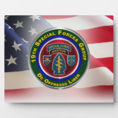 19e groep speciale strijdkrachten (AIRBORNE) Fotoplaat (Voorkant)