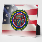 19e groep speciale strijdkrachten (AIRBORNE) Fotoplaat (Zijkant)