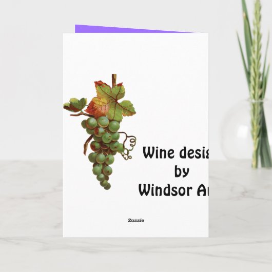 19e Jubileum wensen, aanpasbaar Kaart (Achterkant)