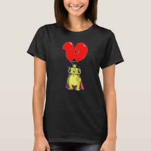 19e Kinder Ballonpartij Cute Frog T-shirt