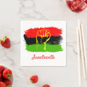 19e nationale onafhankelijkheidsdag servet (Insitu)