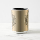 19e of 8e Bronzen Bruiloft Jubileum Mok (Midden)