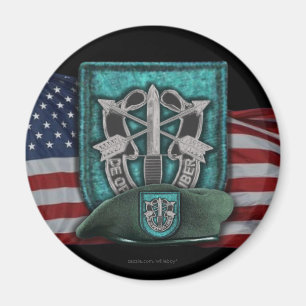 19e Special Forces Groep Flash Veterans Vets Magn Magneet