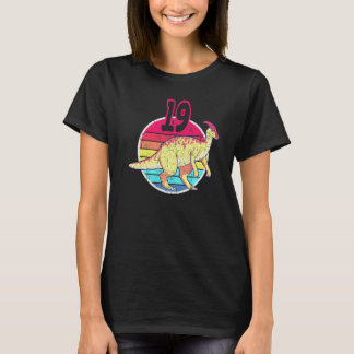 19e verjaardag I Parasaurolophus I Familie Matchin T-shirt
