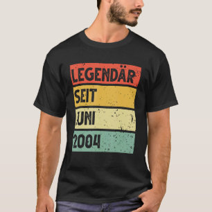 19e Verjaardag Man 19 Jaar Legendarisch sinds 20 j T-shirt