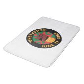 19e viering van vrijheid en vrijheid badmat (Gekanteld)