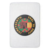 19e viering van vrijheid en vrijheid badmat (Voorkant Verticaal)