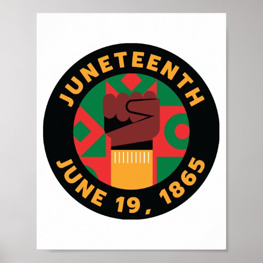 19e viering van vrijheid en vrijheid poster (Voorkant)