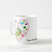 19ème Tasse de coeur de trou (Devant gauche)