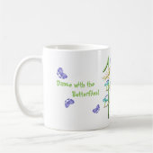 19ème Tasse de danse de papillon d'anniversaire (Gauche)