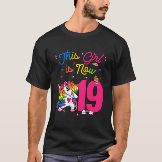 19Th This Is Now 19 Unicorn Py T-shirt (Voorkant)