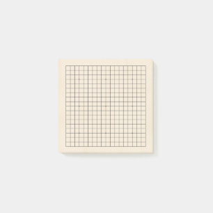19x19 Miniatuur Goban Licht Houtstructuur Post-it® Notes