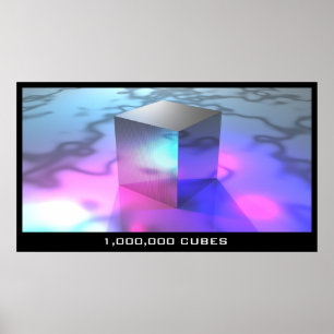 1.000.000 kubussen poster