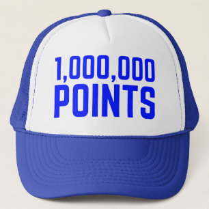 1.000.000 PUNTEN leuke slogan vrachtwagenhoed Trucker Pet