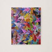 1.000 origamis empaquettent le puzzle de grues (Vertical)