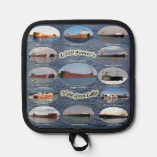 1.000 voet op Great Lakes Pot Holder Pannenlap