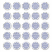 1.14" Lavendel  Mini Cosmetische Potje Sticker (Voorkant)
