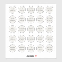 1,14" witte cosmetische opbergpot met schroefdop c